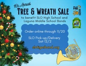 tree & wreath sale announcement