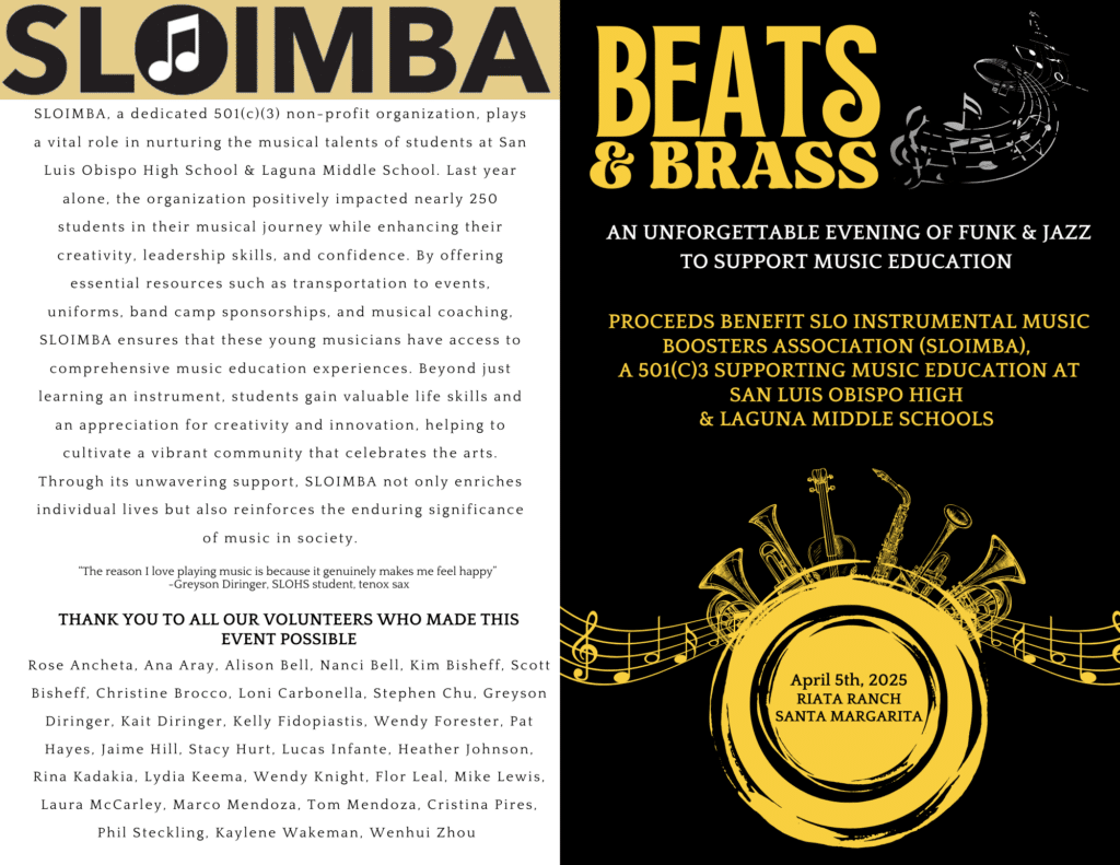 Beats & Brass program cover